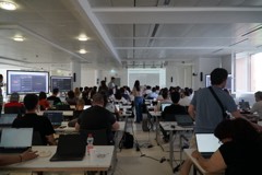 A packed Experience Cafe workshop in Berlin