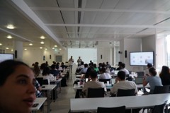 An Experience Cafe talk in progress